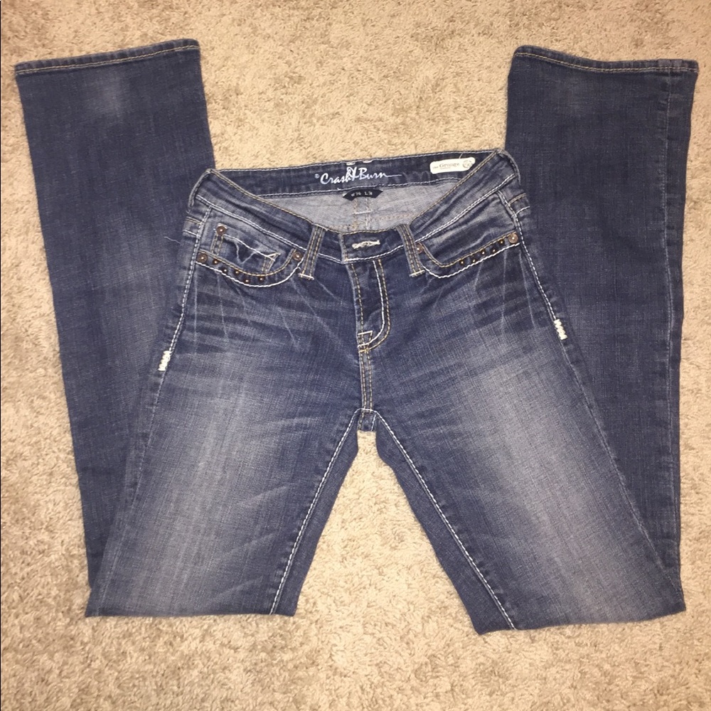 Crash & Burn bootcut jean 27x34